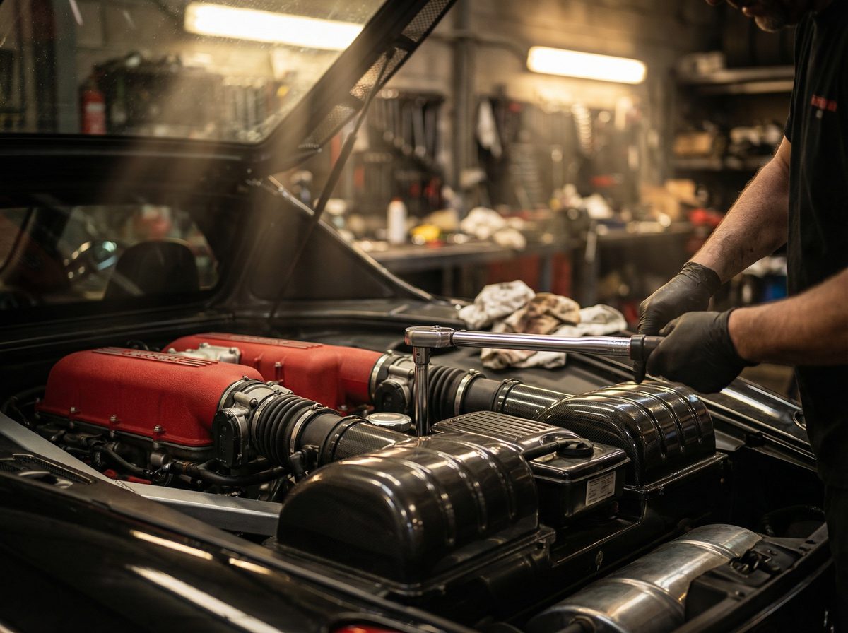 少妇修车改装视频